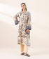 Women's RTW Textured Lawn Multi Printed A-Line Shirt